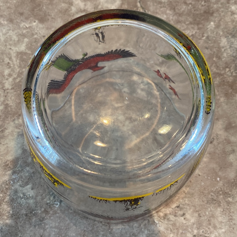 Vintage Hazel Atlas Pheasant Ice bowl - Picture 3 of 6